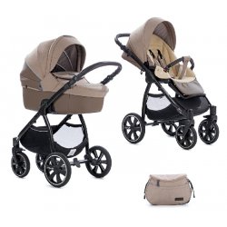 845 - Детская коляска Noordi Fjordi Sport Melange Leather 2 в 1 